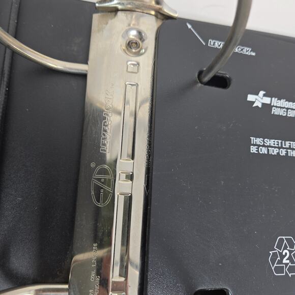 National Heavy Duty Reference Binder 5" Thick 12" x 10" Lever Lock 800+ Page - Picture 9 of 16